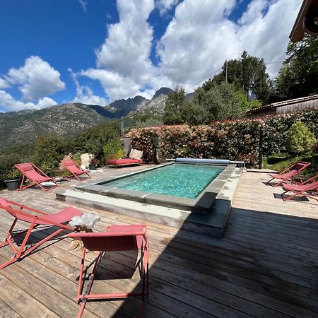 Casa Santa Lucia Bed and Breakfast Bocognano Exteriör bild