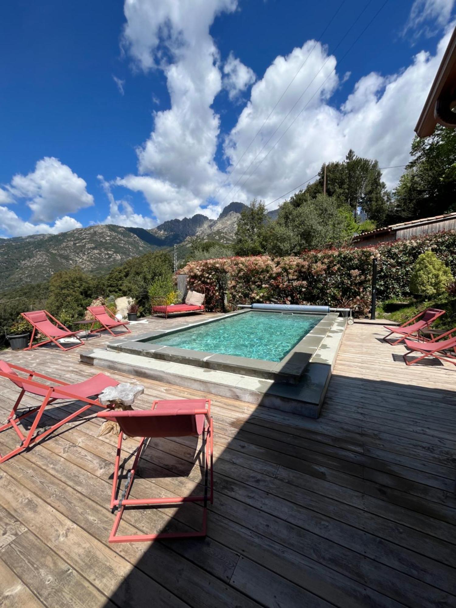 Casa Santa Lucia Bed and Breakfast Bocognano Exteriör bild